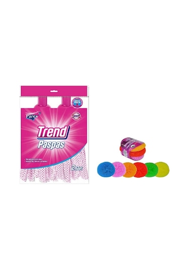 Parex Trend Pratik Paspas Ucu 2'li + Parex Çizmez Ovma Teli 3'lü