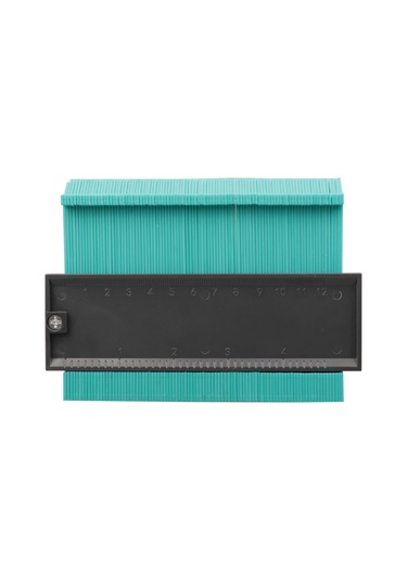 Kosona Mavi Abs Kontur Ölçer 12,8cm - Düzensiz Şekilleri Taklit Etmek İçin Ahşap İşleri, Döşeme İçin Zaman Tasarrufu Aracı Mavi