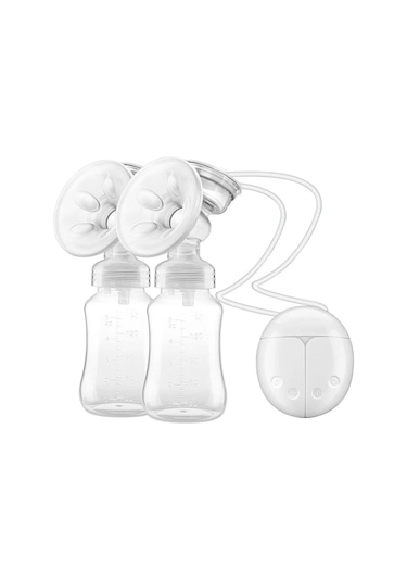 Geeroyoo Akıllı Çift Taraflı Elektrikli Göğüs Pompası - Sessiz, Taşınabilir Ve Usb Şarj Özellikli