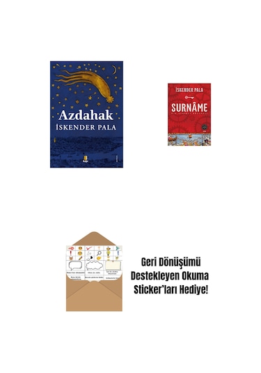 Azdahak + Surnâme - Bir Osmanlı Mâcerası + Okuma Sticker'ları