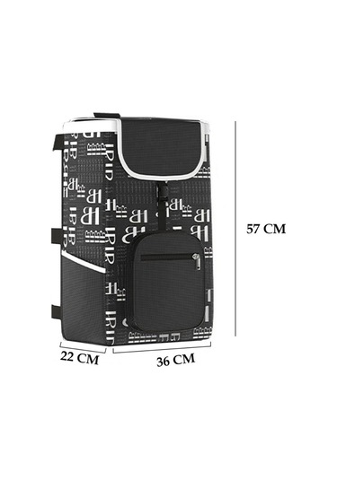 Morponi Su Geçirmez Pazar Arabası Torbası