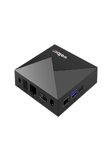 Wellbox Max 3 16 GB 2 GB 4K Android Tv Box