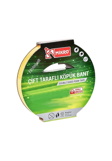 Mikro BNT205 Çift Taraflı Köpük Bant 48 MM x 5 M