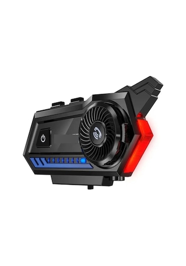 Bt57 Motosiklet Kask Kulaklık Intercom Işıklı Motorsiklet Interkom