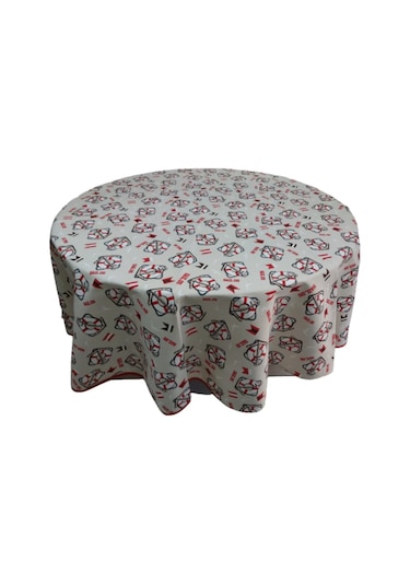 Duck (Leke İtici,Leke Tutmaz ) Kumaş,Yuvarlak ,Yemek Masası Örtüs