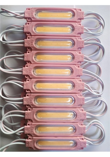 Lensli Pembe Cob Modül Led 12 V 2 W 10 Adet 17661