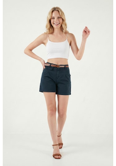 Lela Bayan Şort 668yp5448 Lacivert Lacivert