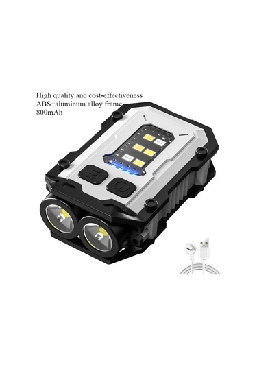 Dongjing Baldr G111 Süper Parlak Cep Feneri Işık Led Çok Siyah