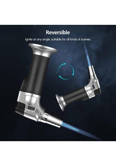 Jms Bütan Meşale Ayarlanabilir Alev Çok Amaçlı Endüstriyel Meşale Kaynak Doldurulabilir Mutfak Meşalesi