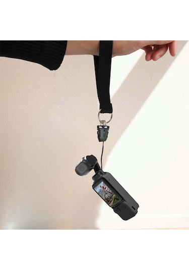 Sones Djı Osmo Pocket 3 Puluz 3'ü 1 Arada Silikon Kılıf Seti Siyah