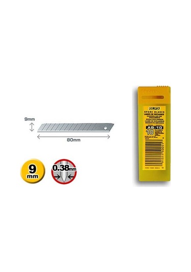 Olfa Ab-10 Dar Maket Bıçağı Yedeği 10'Lu  Tüp