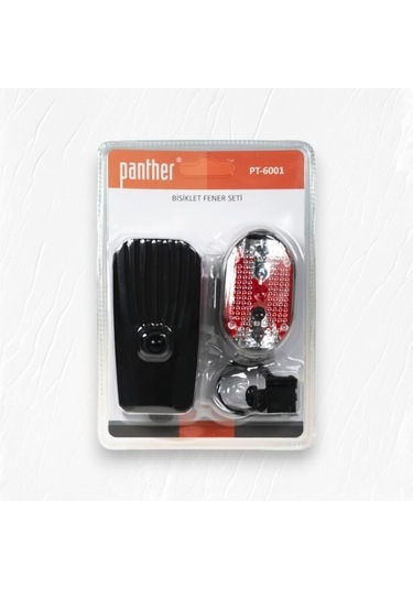 Panther Bisiklet Feneri Seti Pt-6001 Çok Renkli