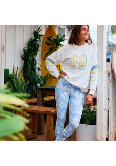 Roxy Roxy Heart Into It Ankle Legging Pt Kadın Mavi Pantolon Pjb7 Mavi
