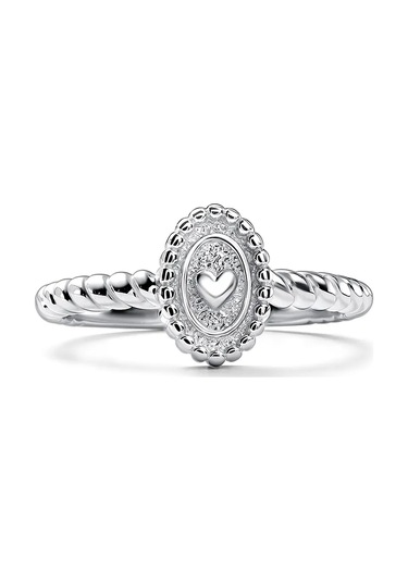 Fly Jewelry 925 Ayar Gümüş Yüzük 256690444 Gri