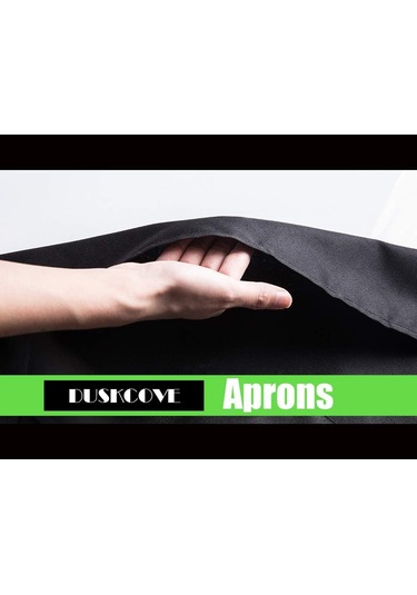 Adet Düz Önlük Toplu - 2 P'li Siyah Karışık Renkli Ticari Önlük Diğer