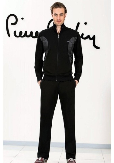 Pierre Cardin 7000 Erkek Eşofman Takım - Siyah Siyah