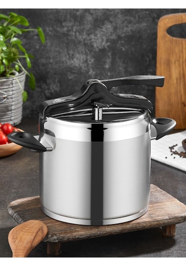 Vento Sıyah 5 Lt Klasık Duduklu Tencere Siyah