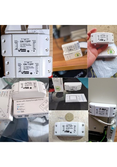 Mufunye 10a Wifi Akıllı Anahtar Modülü - Akıllı Yaşam/tuya Uygulaması İle Uzaktan Kontrol, Zamanlama Ve Google Home/alexa Ses Komutu Desteği