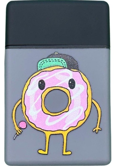 Zengaz Rapçi Donut Gri Çakmak