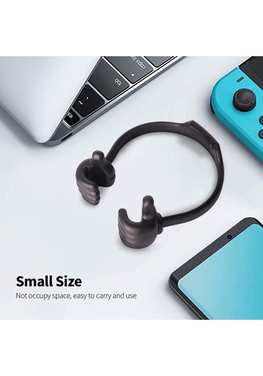 Ximistore9 Parmak Tipi Abs Telefon Standı - 7 İnçe Kadar Cihazlar İçin, Pembe Renk Seçeneği