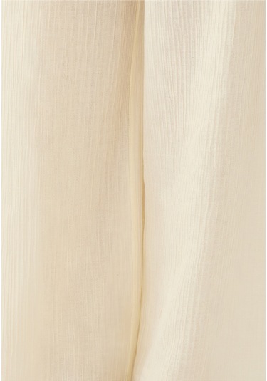Taller Marmo Plaj Modası Için Rahat Pantolon Ivory