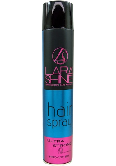 Lara Shine Ultra Sert Saç Spreyi 400 ML