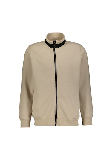 Finesuits Erkek Pike 3 İplik Sweatshirt 242209015.p3phrkr Bej