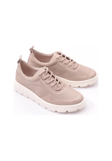 Dgn 25219 Kadın Bağcikli Sneaker Ayakkabi Silver Gri