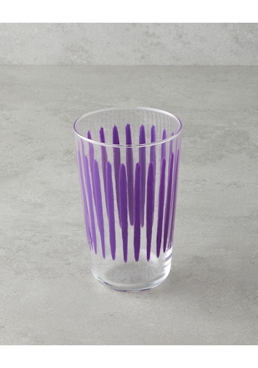 English Home Dynamic Cam 3'lü Bardak 400 Ml Mor Mor
