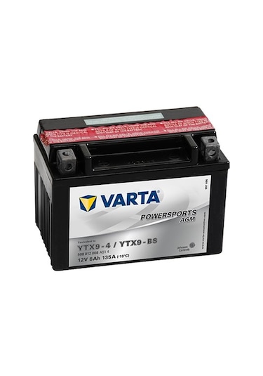 Ytx9-bs 12v 8 Ah Varta Motosiklet Aküsü