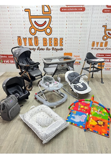 Öykü Bebek Dünyası Amazon Çeyiz Seti
