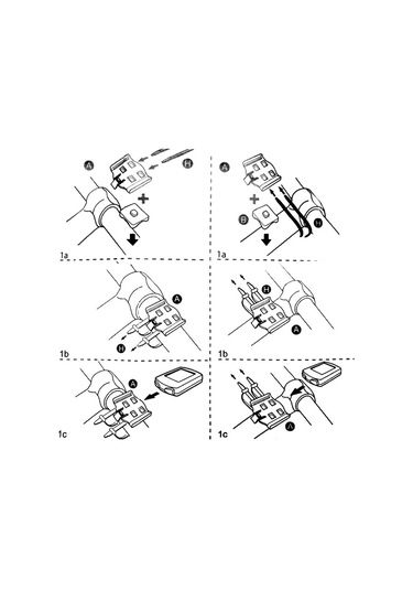 Lixada Büyük Ekran Kablosuz Bisiklet Bilgisayarı Siyah