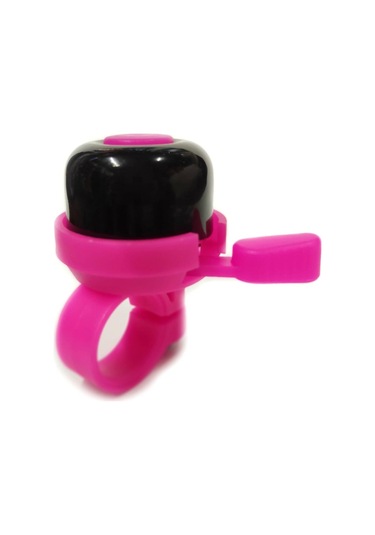 Sarissa Çocuk Bisikleti Zil 1. Kalite Plastik Gövde Metal Çan Pembe Siyah Pembe - Siyah