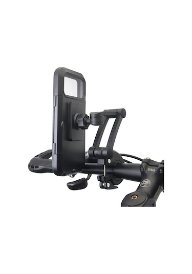 Asua Su Geçirmez Ayarlanabilir Mıknatıslı Gidon Bağlantı Atv Motorsiklet Bisiklet Telefon Tutucu Tutacağı