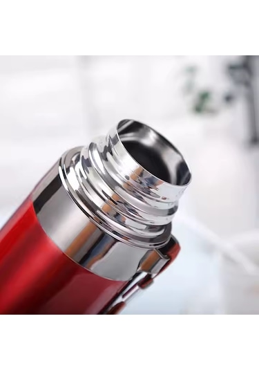 Kapris Çift Katlı Paslanmaz Çelik Termos Kırmızı 750 Ml Kap-288 Kırmızı