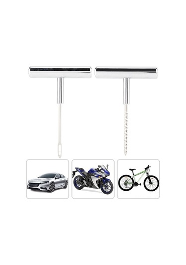 Fastbuy Özellikle Krom Vanadyum Çeliğinden Yapılan Oto-motosiklet-mountain Bike Vakum Lastik Tamir Aleti Seti, Pas Koruma Ve