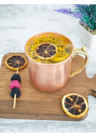 Modabakir Mule Mug Bakır Kupa Bardak Kaplamasız Metalik