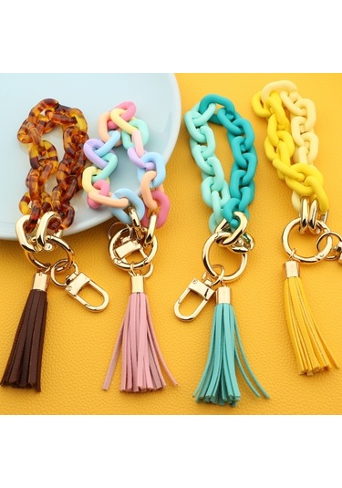 Sones Akrilik Anahtarlık Renkli