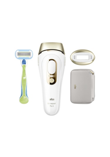 Braun IPL Silk Expert Pro 5 PL5052 1 Başlık İle Tüy Alma Lazer Epilatör + Venüs Tıraş Bıçağı + Çanta