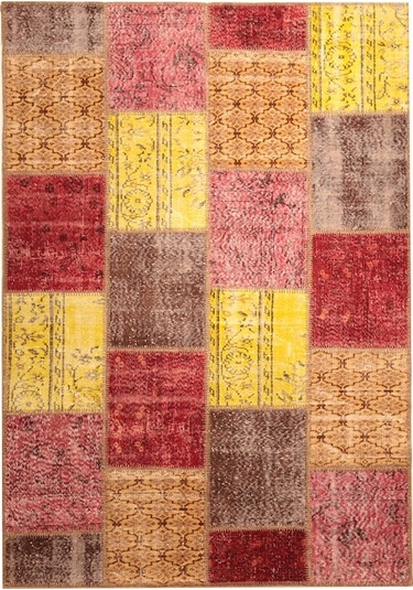Patchwork El Dokuma Anadolu Halısı (431083720) Çok Renkli