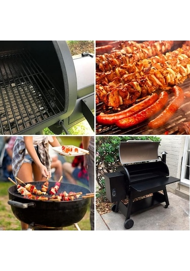 Pazly Yüksek Isı Dayanıklı Barbekü Kapı Kapağı Izgara Contası Yapışkan Sızdırmazlık Bandı