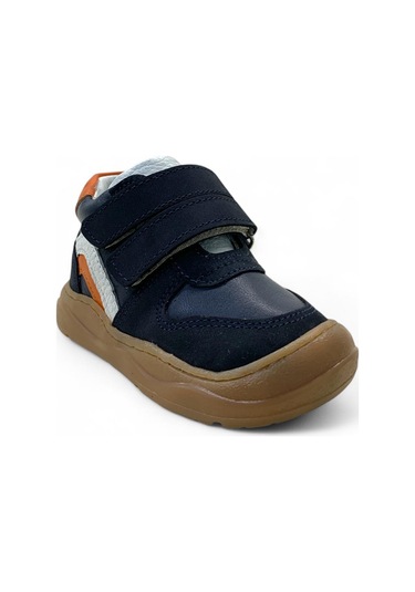 490 Bebek Deri İlk Adım Bot Lacivert