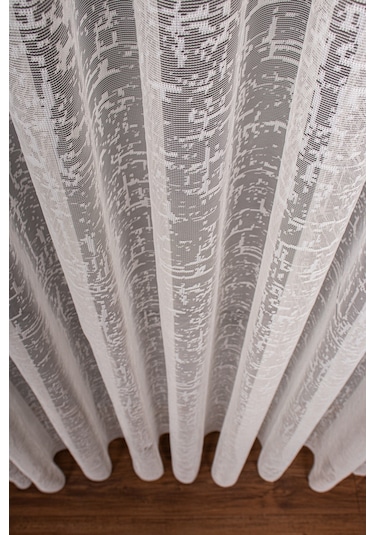 Şantuk Desen Örme Tül Perde 1159