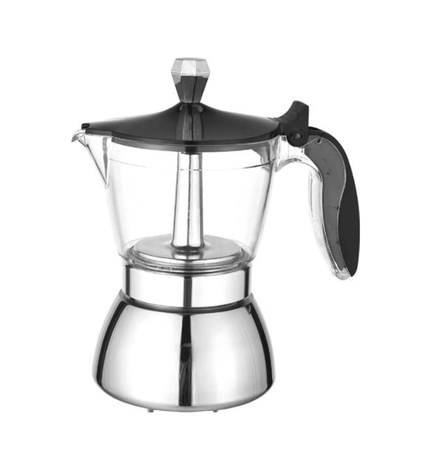 300ml Moka Pot, Stonetop Espresso Maker Küba Kahve Percolator Makinesi Moka İtalyan Espresso Kahve Makinesi Kahve Tencereler