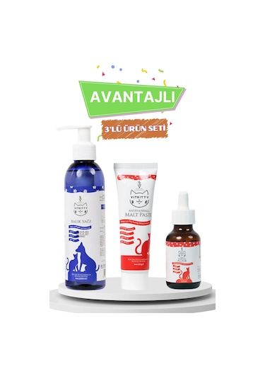 Vitkitty Avantajlı 3'lü Genel Sağlık Seti