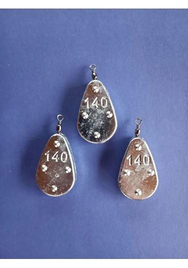 Mad Angler 140 Gram 3 Adet Balıkçılık Ağırlıkları Seti "kaşık" 133412335