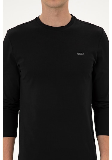 U.s. Polo Assn. Erkek Siyah Sweatshirt 50313744-vr046 Siyah