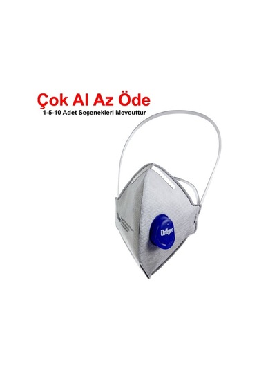 Drager 1720 V Odour Ffp2 Ventilli Toz Maskesi