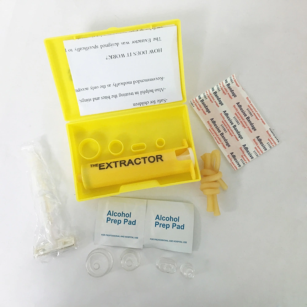 Dofolink Acil Durum Venom Çıkarıcı Seti - Dışarıda Yılan Arı Isırıkları İçin Vakumlu Tıkanıklama Aleti Sarı Sarı