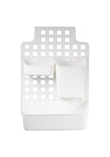 Idea Askılı Organizatör, Kaplarla, Alt Değiştirme Masası İçin 24764757 Beyaz